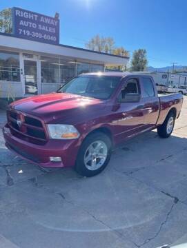 2012 RAM Ram Pickup 1500 for sale at Right Away Auto Sales in Colorado Springs CO