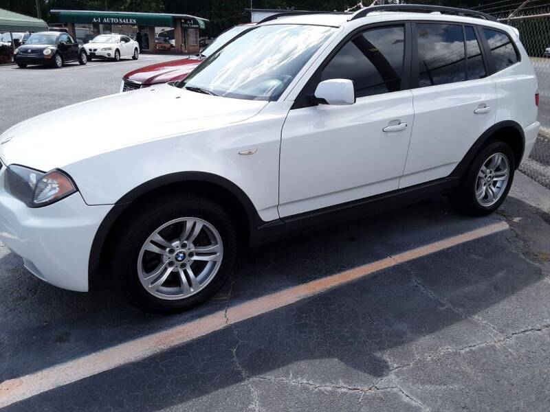 2006 BMW X3 for sale at A-1 Auto Sales in Anderson SC