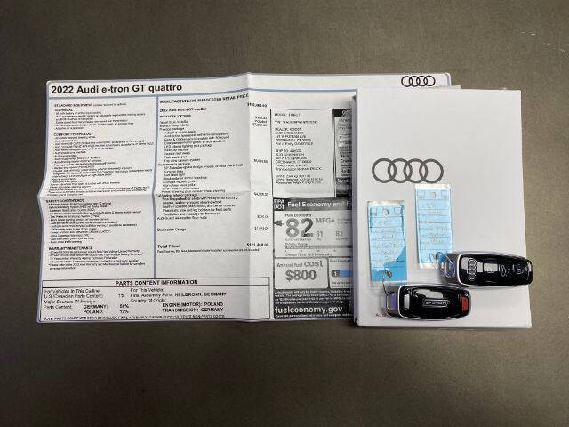 2022 Audi e-tron GT quattro Prestige