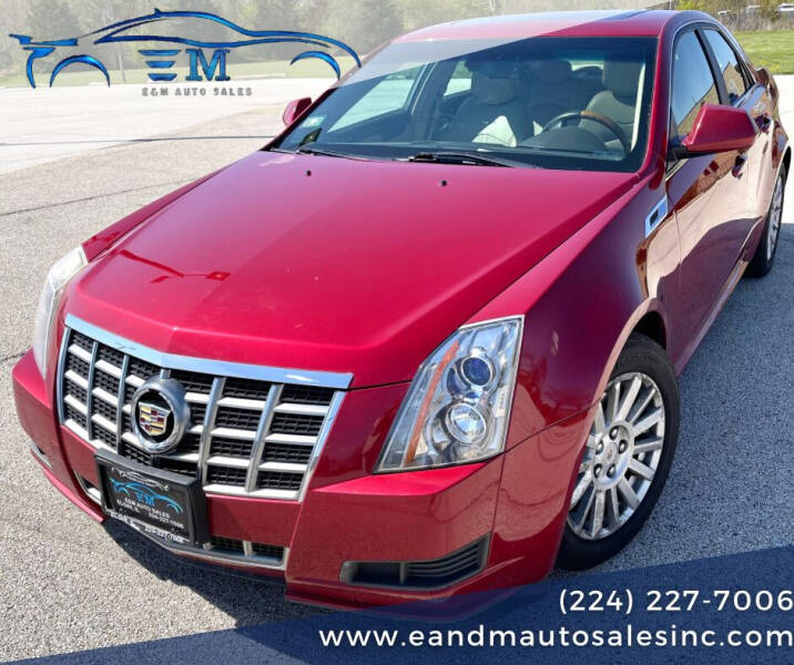 2012 Cadillac CTS for sale at E and M Auto Sales in Elgin IL