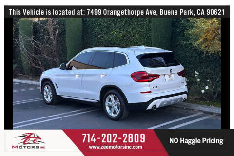 2019 BMW X3 sDrive30i