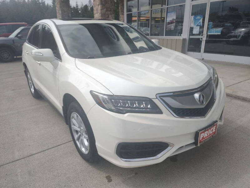 Used 2017 Acura RDX Technology Package with VIN 5J8TB4H59HL037364 for sale in Port Angeles, WA