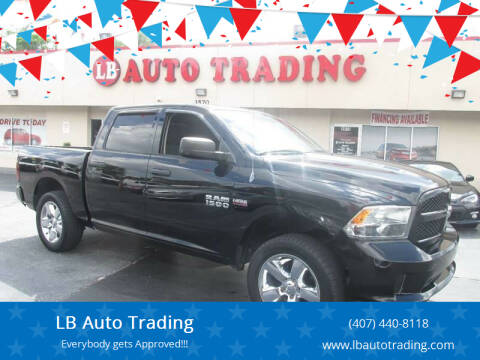 2013 RAM Ram Pickup 1500 for sale at LB Auto Trading in Orlando FL