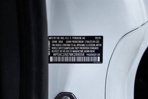 2021 Porsche 718 Cayman GT4