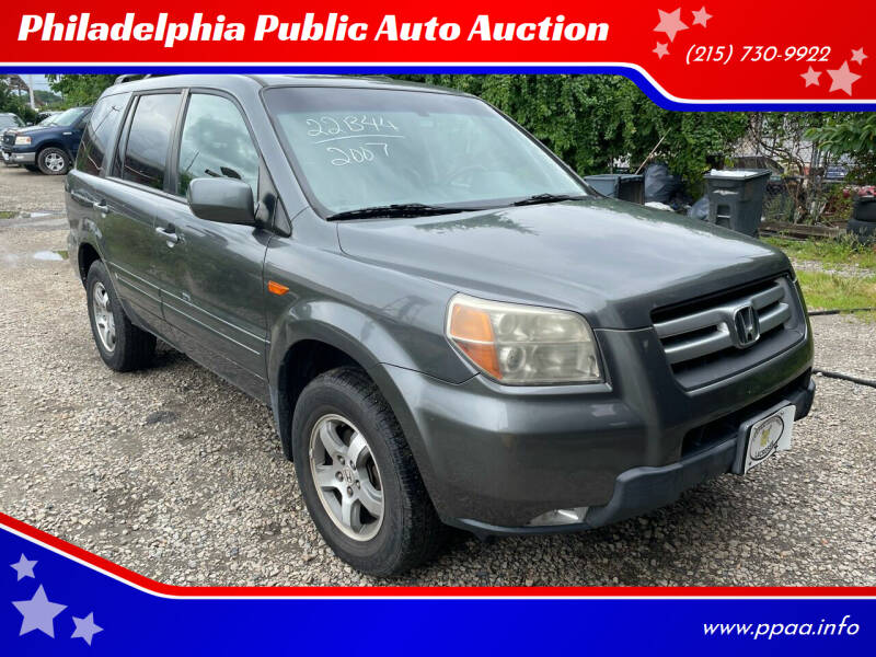 2007 Honda Pilot for sale at Philadelphia Public Auto Auction in Philadelphia PA