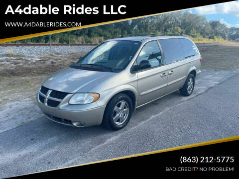2003 Dodge Grand Caravan for sale at A4dable Rides LLC in Haines City FL