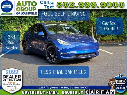 2021 Tesla Model Y for sale at Auto Group of Louisville in Louisville KY
