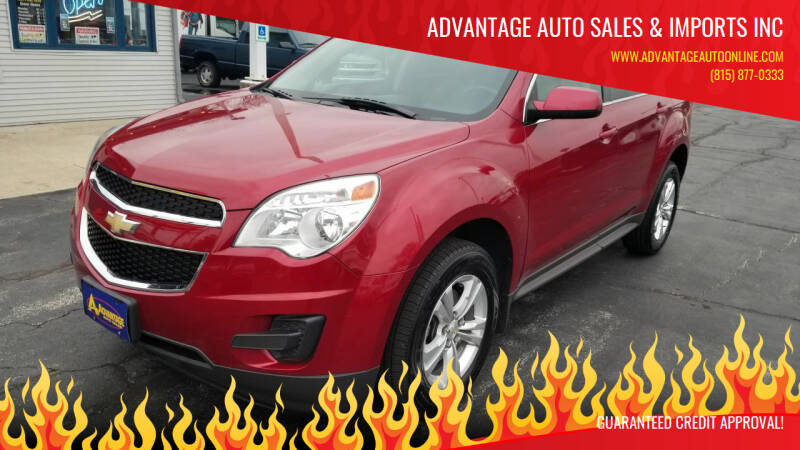 2013 Chevrolet Equinox for sale at Advantage Auto Sales & Imports Inc in Loves Park IL
