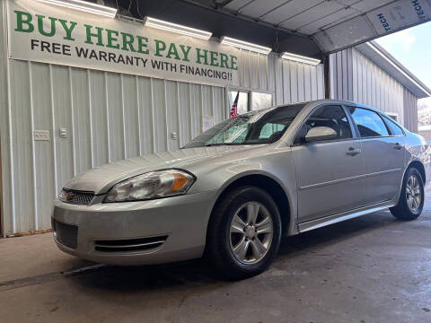 2013 Chevrolet Impala for sale at Patrick Auto Group in Knox IN