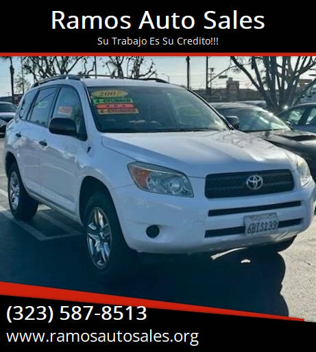 2007 Toyota RAV4 for sale at Ramos Auto Sales in Los Angeles CA