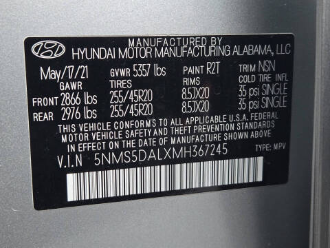 2021 Hyundai Santa Fe