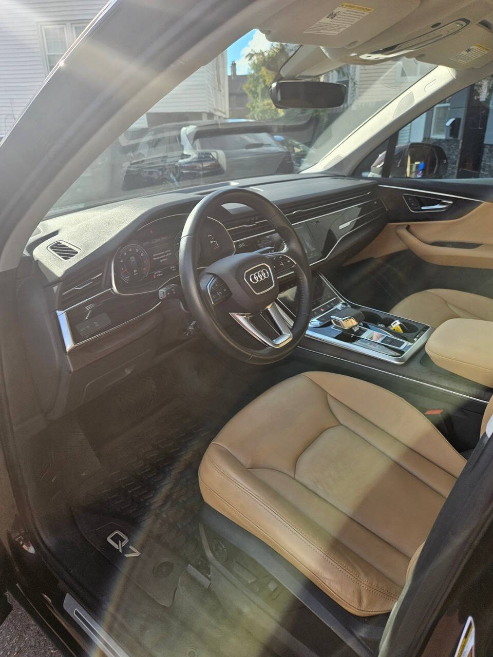 2020 Audi Q7 for sale at RENOS AUTO SALES LLC in Waterbury, CT