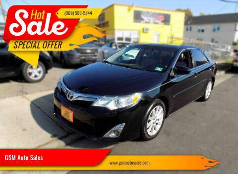 2014 Toyota Camry for sale at GSM Auto Sales in Linden NJ