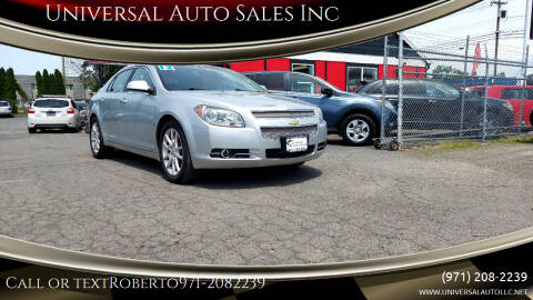 2012 Chevrolet Malibu for sale at Universal Auto Sales in Salem OR