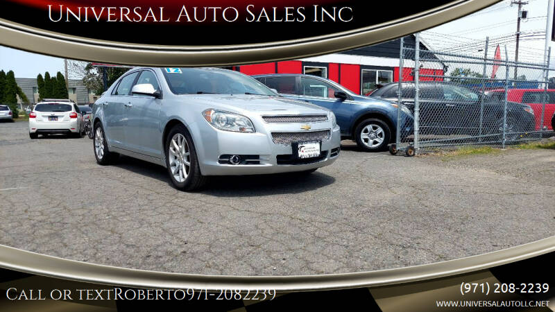 2012 Chevrolet Malibu for sale at Universal Auto Sales Inc in Salem OR