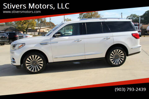 2019 Lincoln Navigator for sale at Stivers Motors, LLC in Nash TX