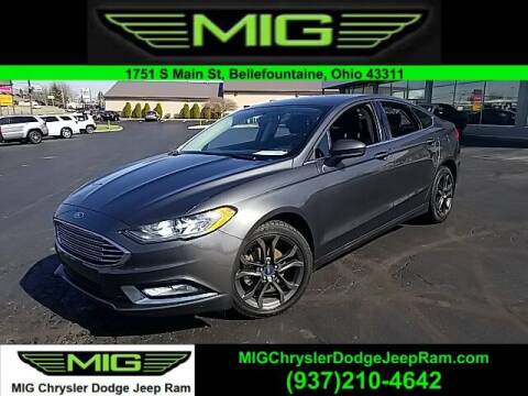 2018 Ford Fusion for sale at MIG Chrysler Dodge Jeep Ram in Bellefontaine OH