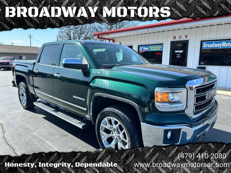 2014 GMC Sierra 1500 for sale at BROADWAY MOTORS in Van Buren AR