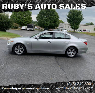 2007 BMW 5 Series for sale at RUBY'S AUTO SALES in Middletown NY