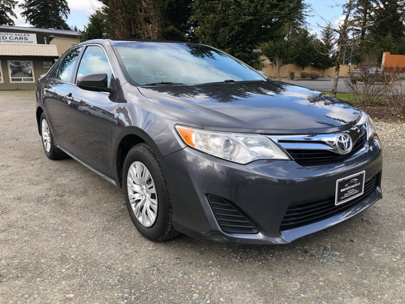 2014 Toyota Camry for sale at M & M Auto Sales in Olympia WA