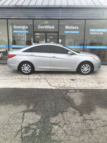 2011 Hyundai Sonata for sale at Georgia Certified Motors in Stockbridge GA