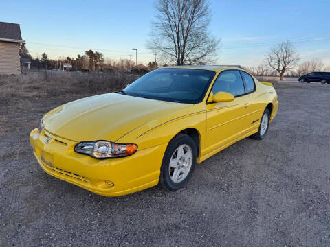 2002 Chevrolet Monte Carlo for sale at D & T AUTO INC in Columbus MN