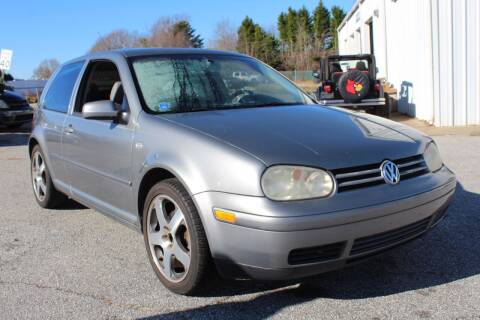 2003 Volkswagen GTI for sale at UpCountry Motors in Taylors SC