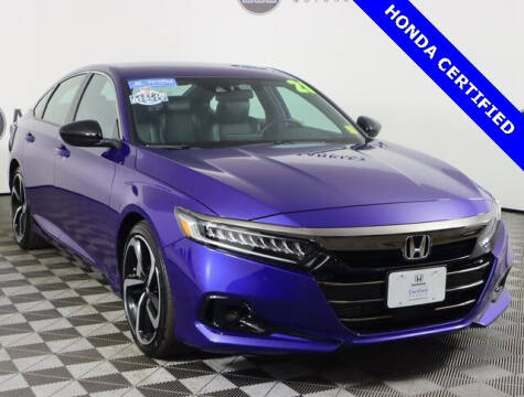 2021 Honda Accord for sale at Markley Motors in Fort Collins CO