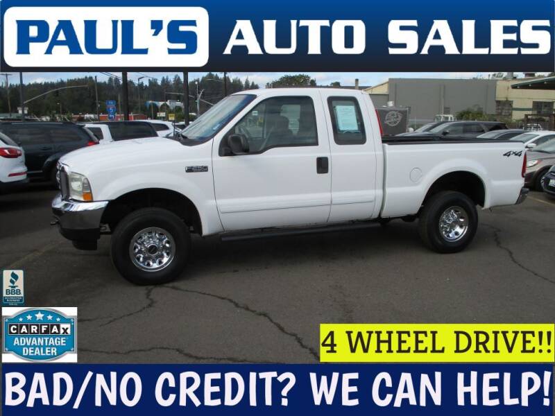 2003 Ford F-250 Super Duty for sale at Paul's Auto Sales in Eugene OR