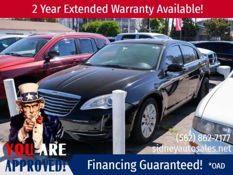 2014 Chrysler 200 for sale at Sidney Auto Sales in Downey CA