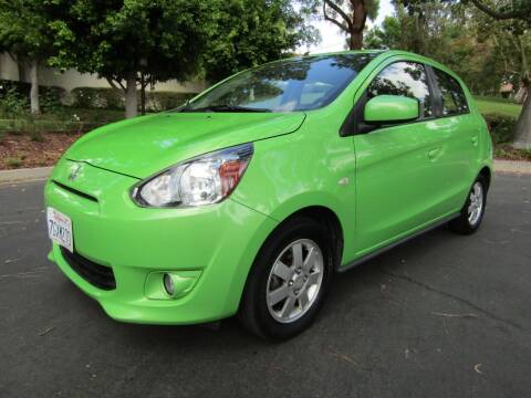 2014 Mitsubishi Mirage for sale at E MOTORCARS in Fullerton CA