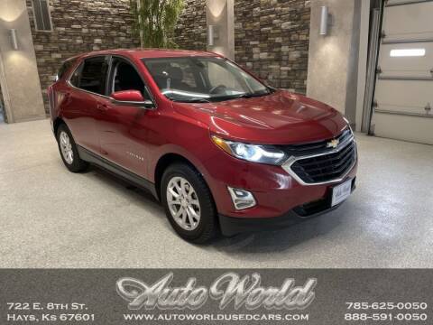 2019 Chevrolet Equinox for sale at Auto World Used Cars in Hays KS