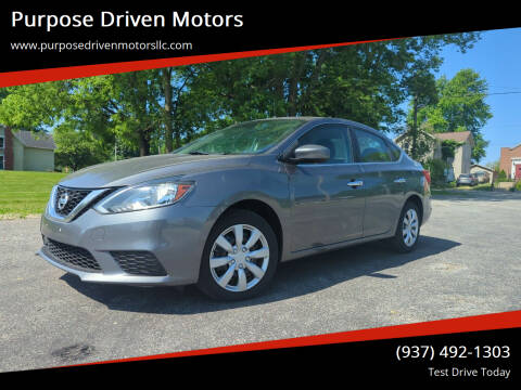 2016 Nissan Sentra for sale at Purpose Driven Motors in Sidney OH