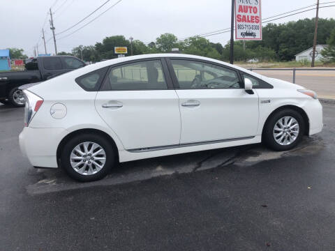 2012 Toyota Prius Plug-in Hybrid for sale at Mac's Auto Sales in Camden SC