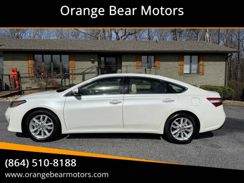 2015 Toyota Avalon for sale at Orange Bear Motors in Landrum SC