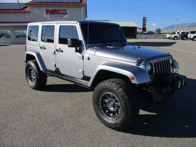 2014 Jeep Wrangler Unlimited for sale at West Motor Company in Hyde Park UT