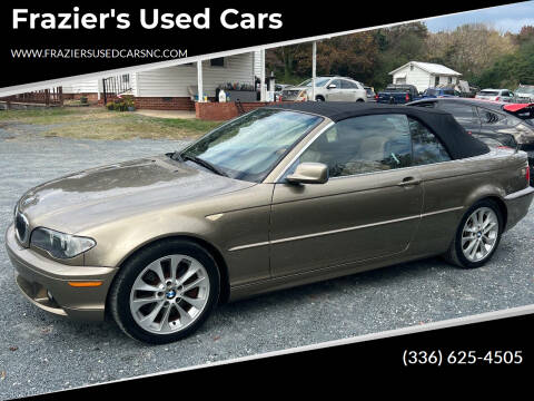 2006 BMW 3 Series for sale at Frazier's Used Cars in Asheboro NC