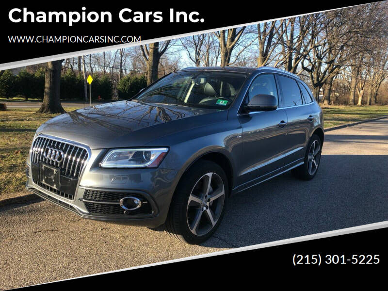 2016 Audi Q5 for sale at Champion Cars Inc. in Philadelphia PA