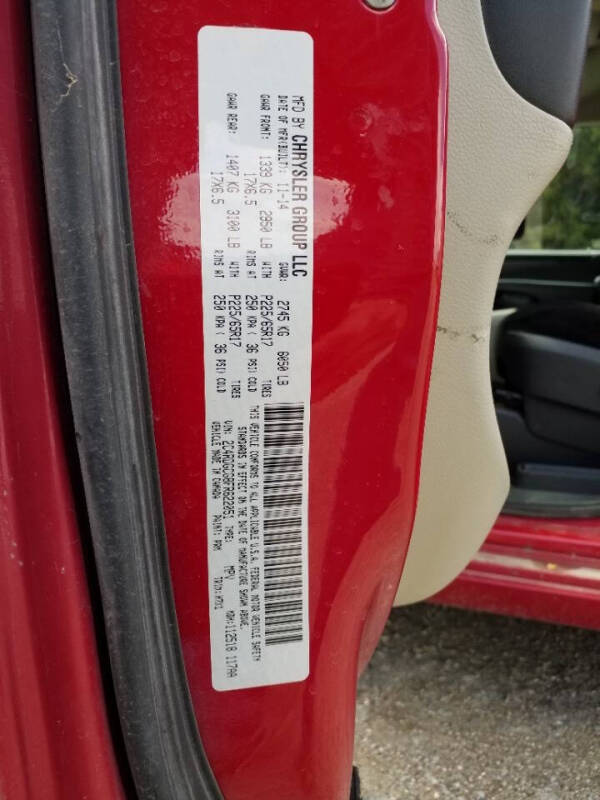 2015 Dodge Grand Caravan SXT