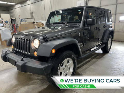2017 Jeep Wrangler Unlimited for sale at Patrick Motor Sales in Lapeer MI