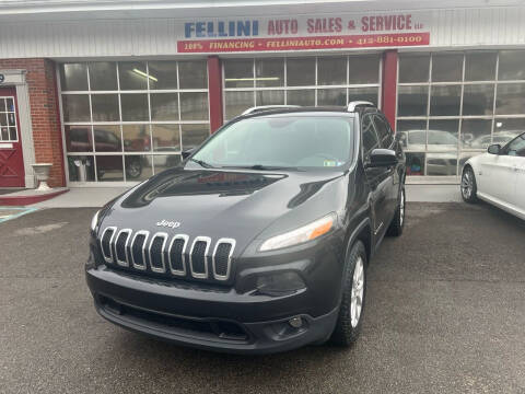 2016 Jeep Cherokee for sale at Fellini Auto Sales & Service LLC in Pittsburgh PA