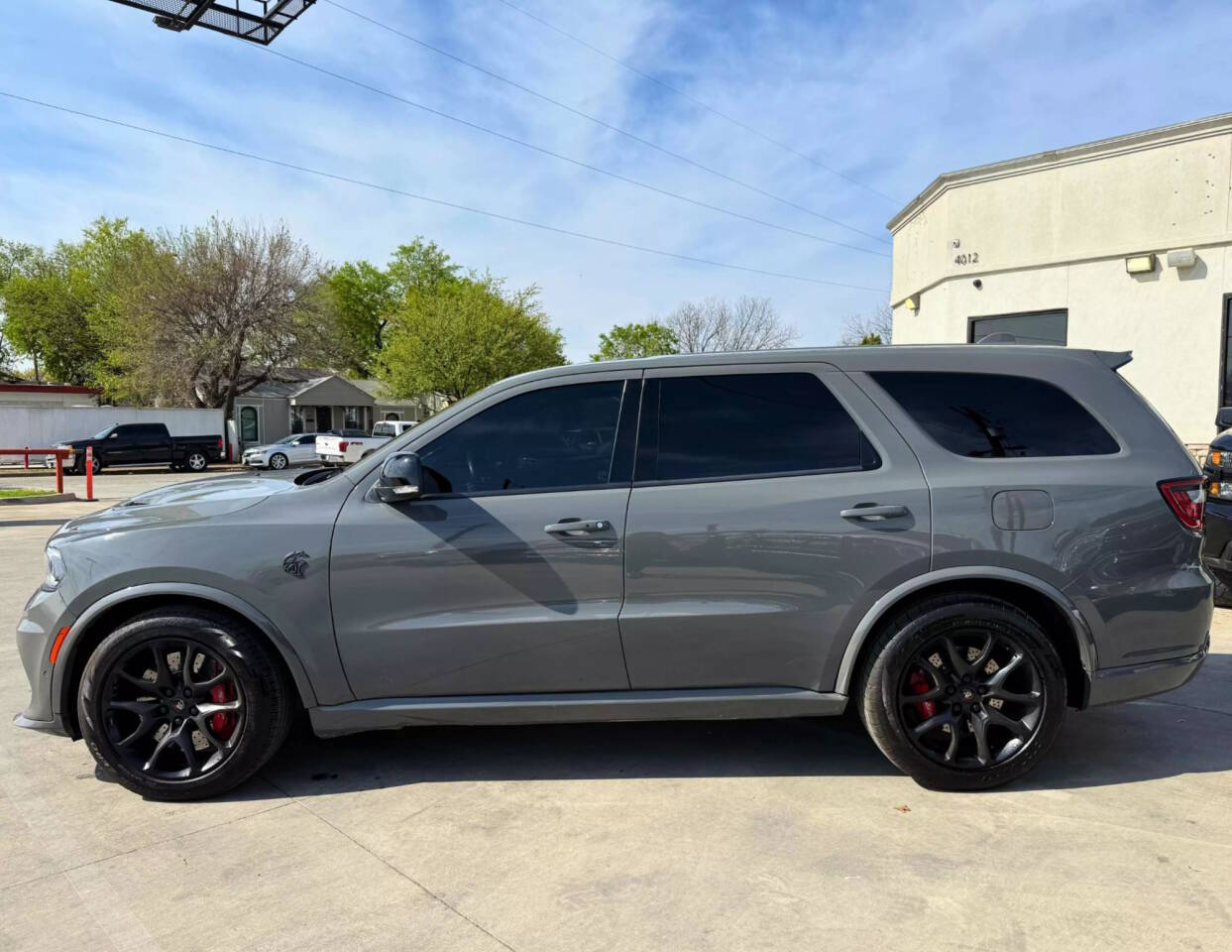 Gray 2021 Dodge Durango SRT Hellcat AWD SRT Hellcat 4dr SUV 2