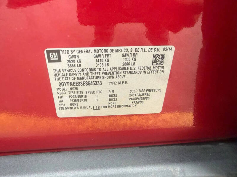 2014 Cadillac SRX Luxury Collection