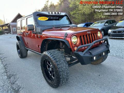 2014 Jeep Wrangler Unlimited for sale at Armenia Motors in Seymour TN