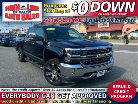 2016 Chevrolet Silverado 1500 for sale at High Line Auto Sales of Salem in Salem NH