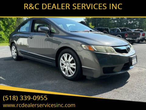 2011 Honda Civic for sale at R&C DEALER SERVICES INC in Cohoes NY