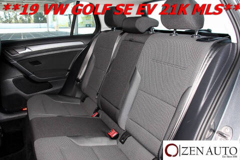 2019 Volkswagen e-Golf SE