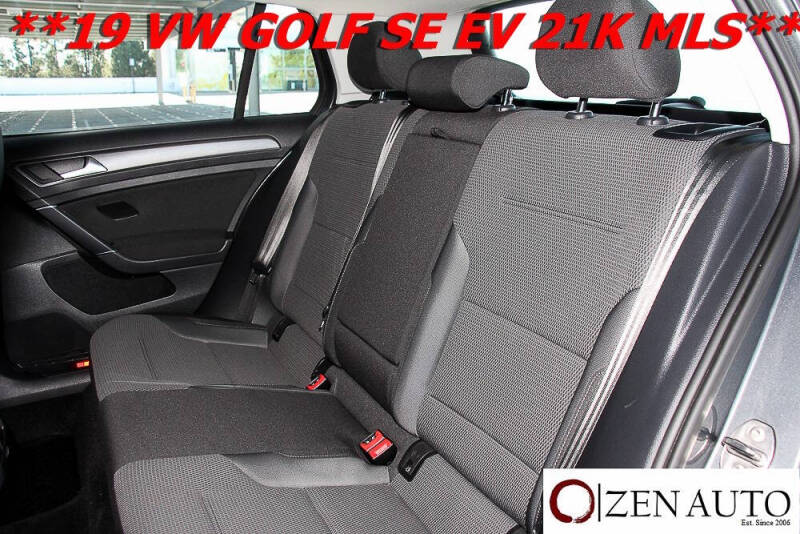 2019 Volkswagen e-Golf SE