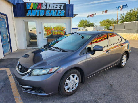 2014 Honda Civic for sale at VIVASTREET AUTO SALES LLC - VivaStreet Auto Sales in Socorro TX