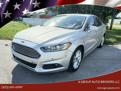 2016 Ford Fusion for sale at A Group Auto Brokers LLc in Opa-Locka FL